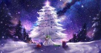 圣诞树下的快乐马ww